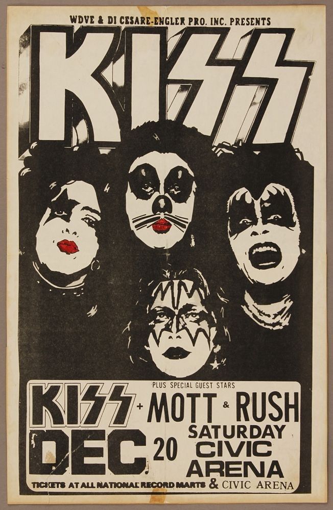 kiss poster