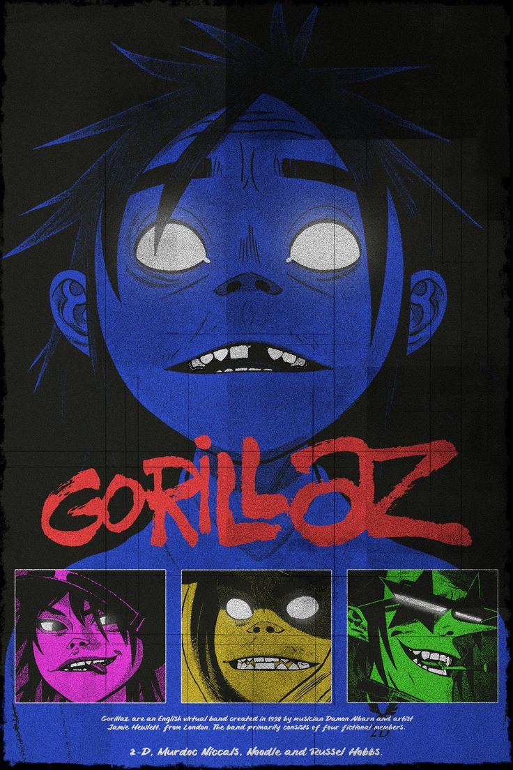 gorillaz poster