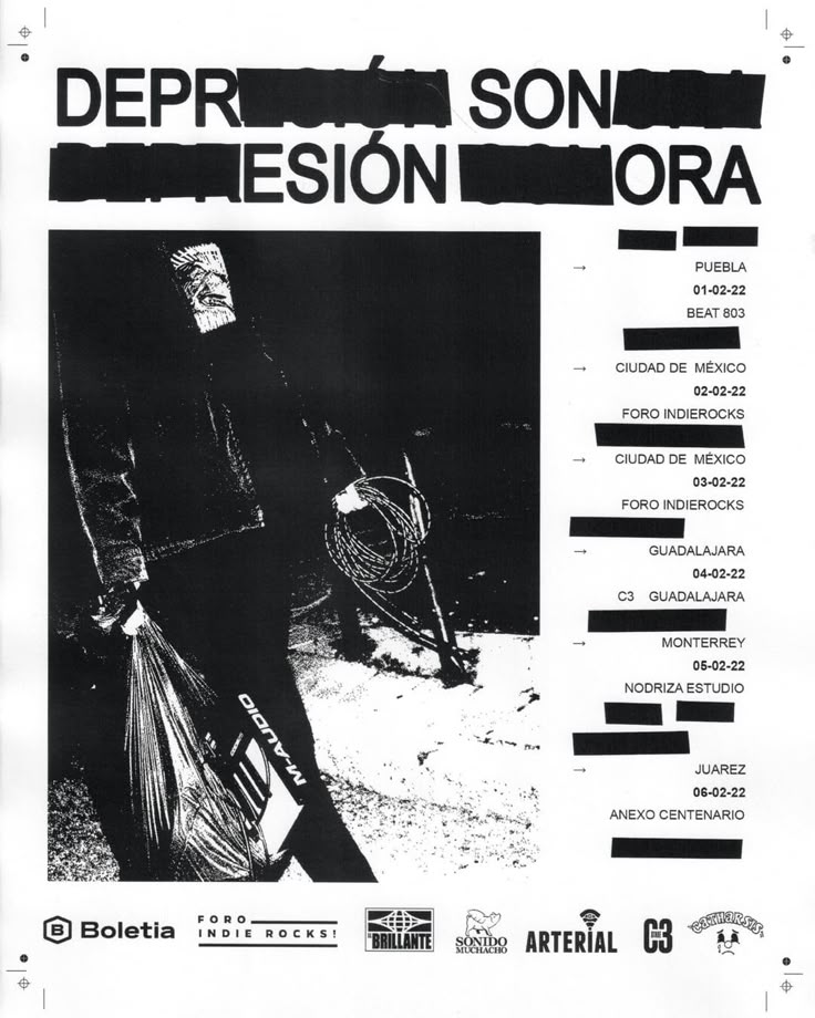 depresion sonora poster
